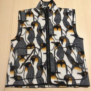 vintage hand made penguin vest